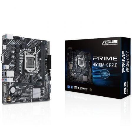 Placa-Mãe Asus Prime H510M-K R2.0 | Socket 1200 | Micro ATX