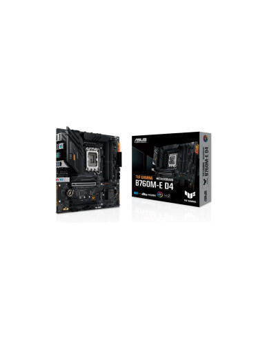 Placa Mãe | ASUS | TUF GAMING B760M-E D4 | LGA1700 | 4 x DDR4