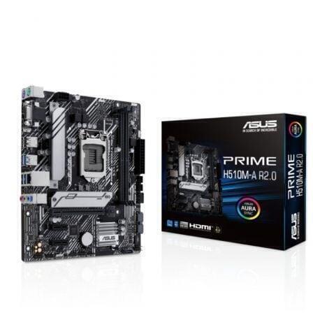 Placa Mãe | ASUS | PRIME H510M-A R2.0 | LGA1200 | 2 DDR4 | VGA/HDMI/DP