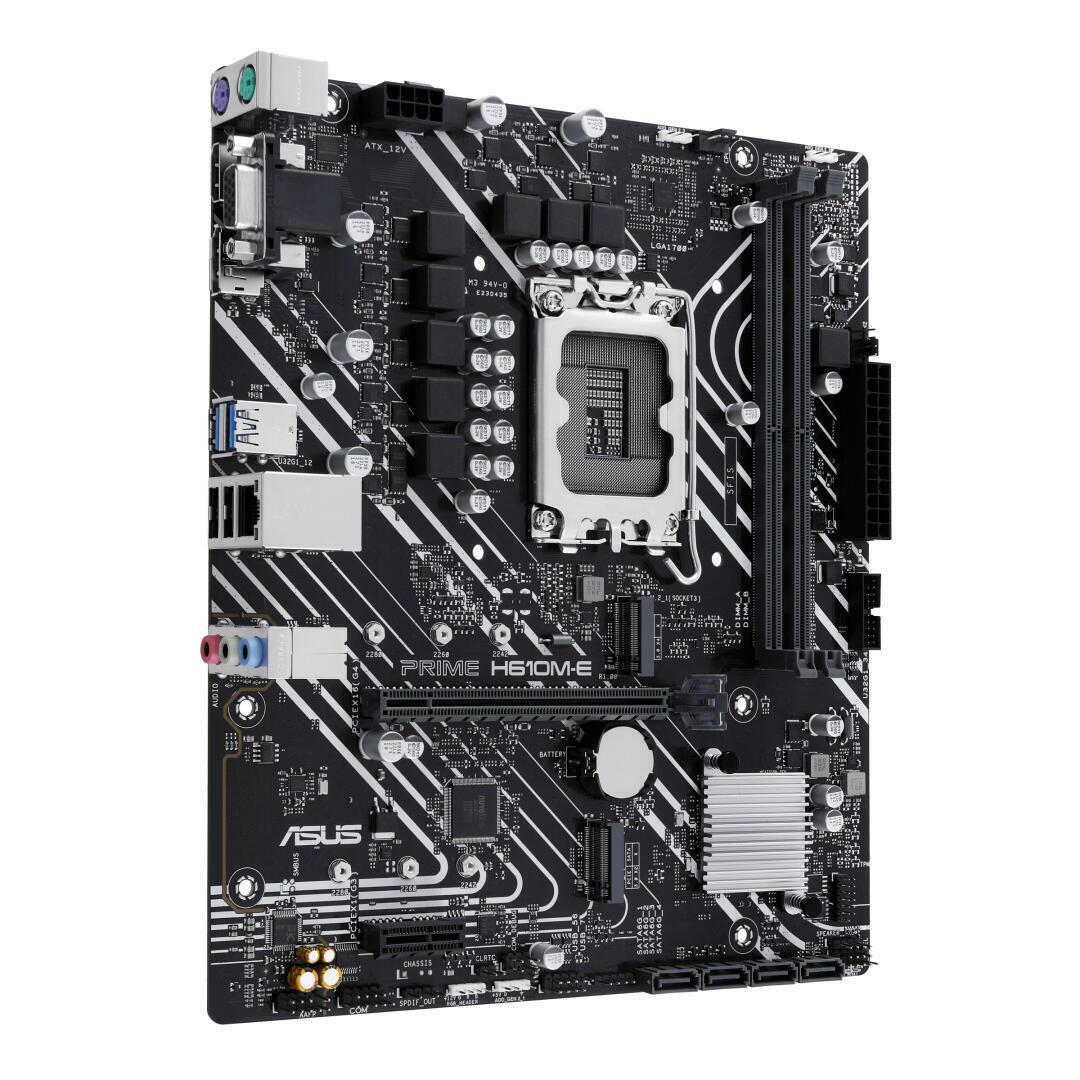 Motherboard Asus | PRIME H610M-E CSM | Micro-ATX | Suporta DDR4