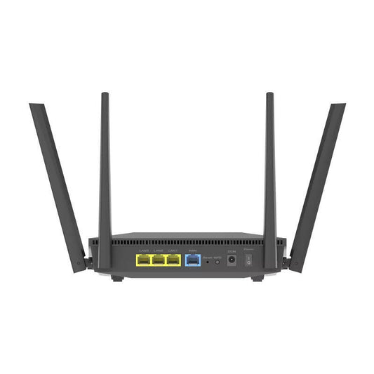 RT-AX52 - Wireless AX1800 dual-band Wi-Fi router, 802.11ax, 1201Mbps (5GHz), 802.11ax, 574Mbps (2.4GHz), 2.4Ghz/5Ghz con-current dual-band, 4 non-detachable antennas