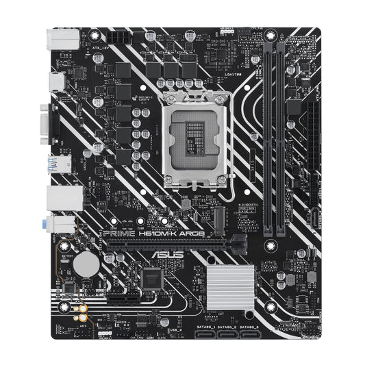 MB ASUS PRIME H610M-K ARGB SK LGA1700 2DDR5 VGA/HDMI mATX