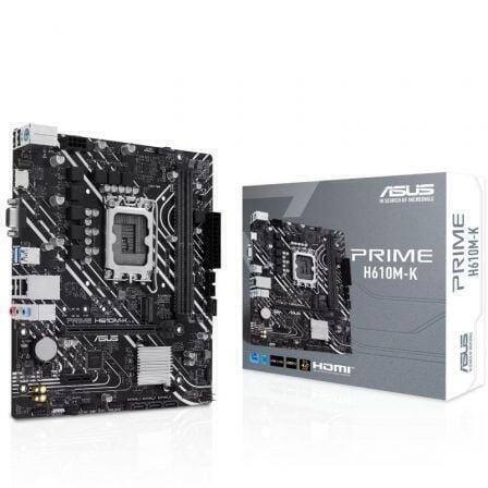 Placa-Mãe | ASUS | PRIME H610M-K | Intel LGA1700 | DDR5 | VGA+HDMI