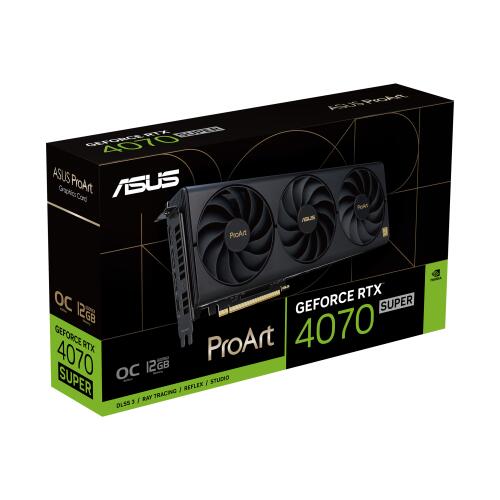 Placa Gráfica | PROART | RTX4070S-O12G | HDMI | DP3 | 12GB | D6X