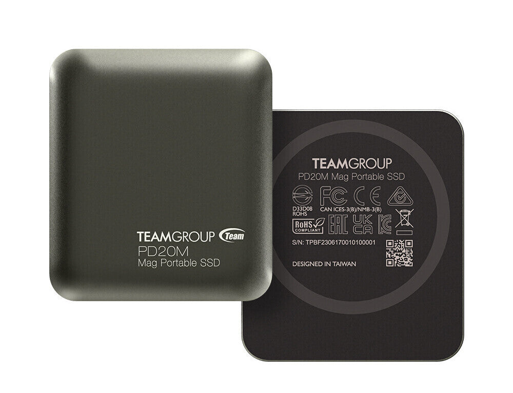 SSD Externo USB 3.2 Type A/Type C Team Group 1TB Portable PD20M 2.000R/2.000W