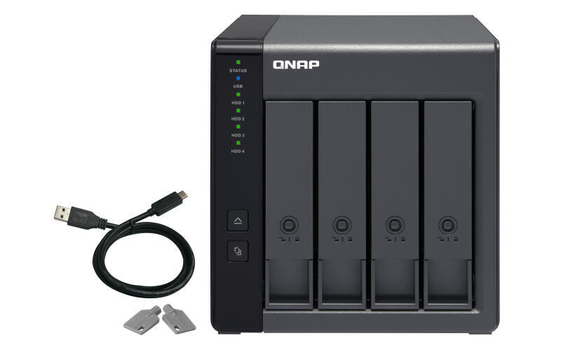 Unidade de Expansão NAS | QNAP | TR-004 | 4 Bay | Compacta e Versátil