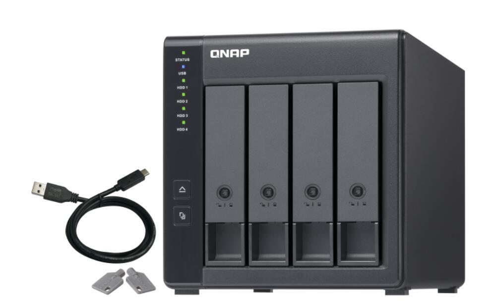 Unidade de Expansão NAS | QNAP | TR-004 | 4 Bay | Compacta e Versátil