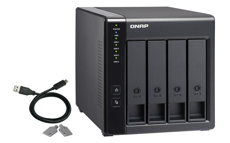 Unidade de Expansão NAS | QNAP | TR-004 | 4 Bay | Compacta e Versátil