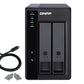 QNAP TR-002 - Matriz de disco rÃ­gido - 2 baias (SATA-600) - USB 3.1 Gen 2 (externo)