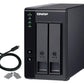 QNAP TR-002 - Matriz de disco rÃ­gido - 2 baias (SATA-600) - USB 3.1 Gen 2 (externo)