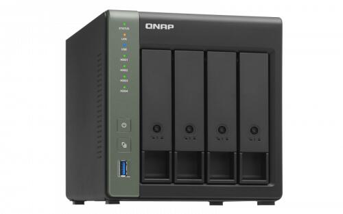 Servidor NAS | QNAP | TS-431X3-4G | 4 Baías | Preto