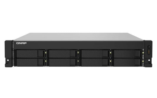 NAS QNAP 8-Bay rackmount 1.7GHz quad-core, 4GB DDR4, SATA 6Gb/s, 2x10GbE SFP+ LAN, 2xGbE LAN, 1xPCIe