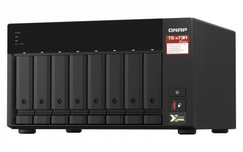 NAS QNAP | TS-873A-8G | 8-Bay Ryzen V1500B 4C/8T 2.2GHz/8GB/2x2.5Gb