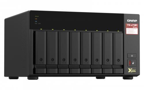 NAS QNAP | TS-873A-8G | 8-Bay Ryzen V1500B 4C/8T 2.2GHz/8GB/2x2.5Gb