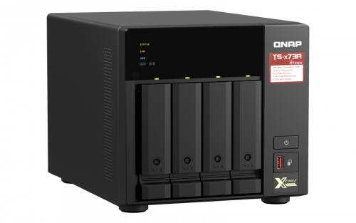 QNAP TS-473A - Servidor NAS - 4 baias - SATA 6Gb/s - RAM 8 GB - 2.5 Gigabit Ethernet