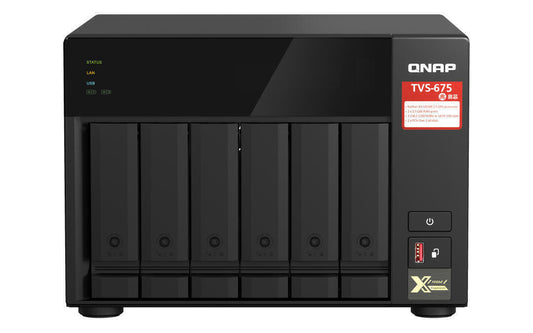 QNAP TVS-675 NAS Torre Ethernet Negro KX-U6580 - 1345687