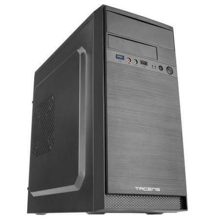 Caixa TACENS ANIMA AC4500 MINI TOWER + 500W PSU, MICRO ATX, BRUSHED ALUMINUM, USB 3.0