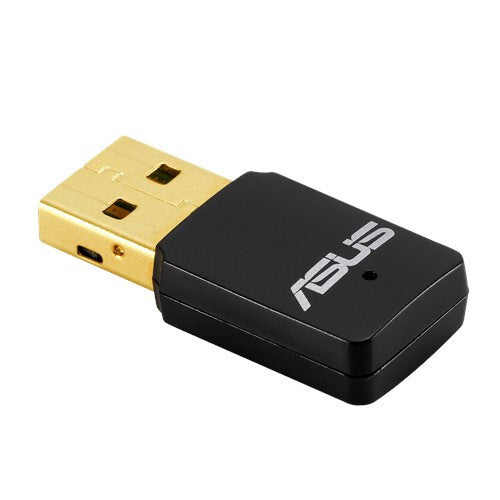 TARJETA DE RED WIRELESS ASUS USB-N13 C1,USB 2.0,802.11N,300MBPS,NEGRO - 90IG05D0-MO0R00
