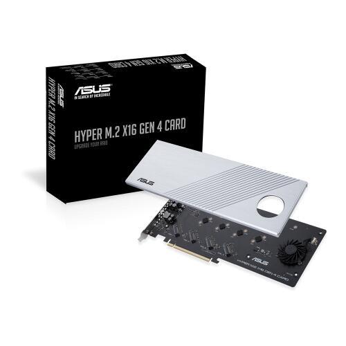 Placa de Expansão | ASUS | Hyper M.2 X16 Gen 4 | Acessório 90MC08A0