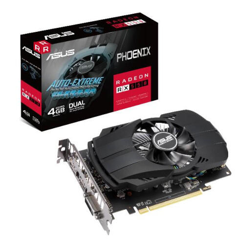 Placa Gráfica | ASUS | Phoenix PH-RX550-4G | RX 550 | 4 GB GDDR5