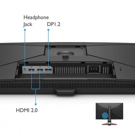 Monitor BENQ EX2710U | 27" | 4K UHD | HDRi | HDMI | USB-C