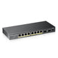 Zyxel GS1100-10HP v2 No administrado Gigabit Ethernet (10/100/1000) EnergÃ­a sobre Ethernet (PoE) Negro - 1353960