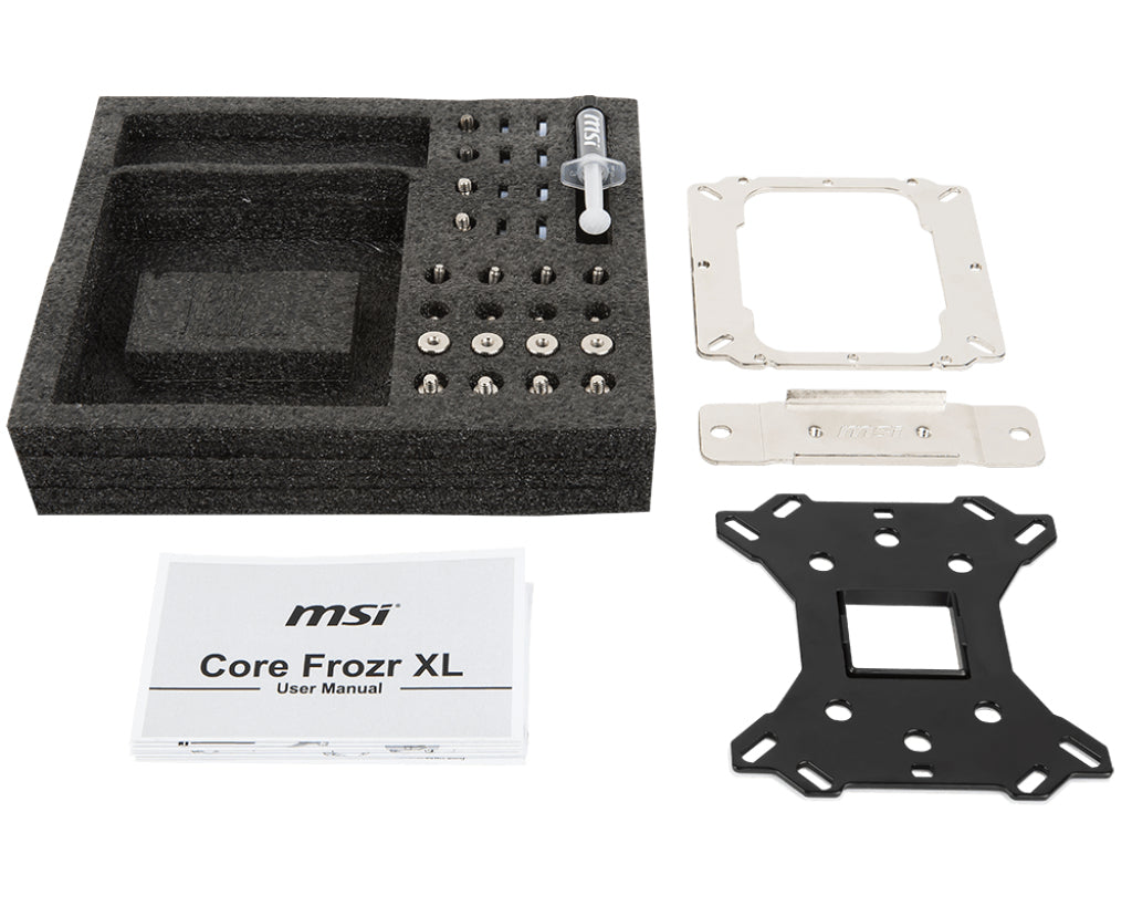 Cooler CPU MSI Core Frozr XL 120mm Preto / Vermelho