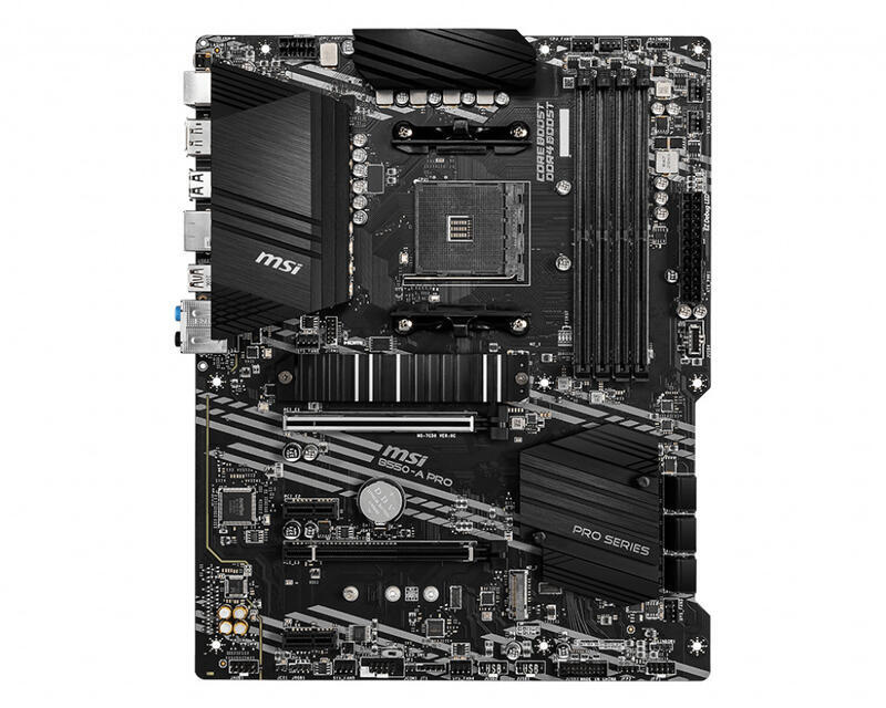 Motherboard MSI B550-A PRO | AMD AM4 | ATX | Preto