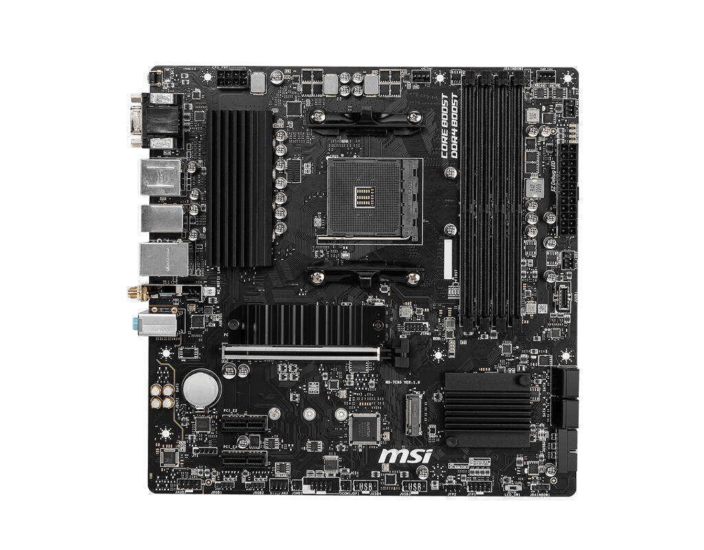 Placa Base | MSI | B550M PRO-VDH WIFI | AM4 | MATX | 4xDDR4