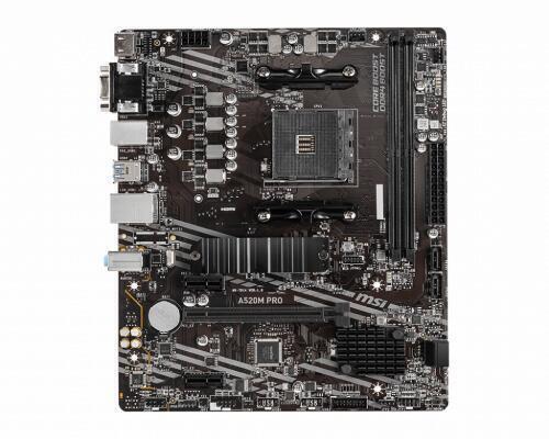 Motherboard MSI | A520M PRO | m-ATX | DDR4 | Slot M.2