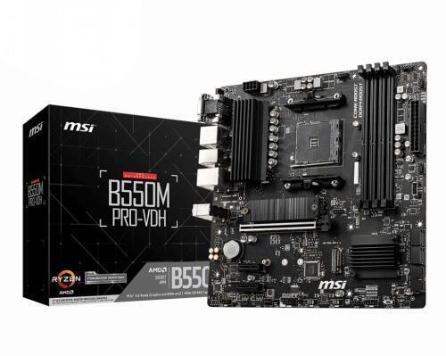 Motherboard MSI B550M PRO-VDH | AMD B550 | mATX | DDR4