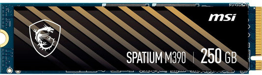 Disco SSD MSI SPATIUM M390 250GB M.2 NVMe