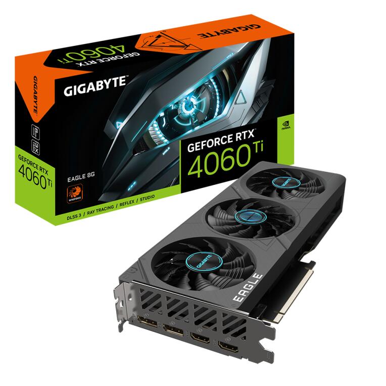 Placa Gráfica | Gigabyte | GeForce RTX 4060 Ti Eagle | 8GB GDDR6 DLSS3