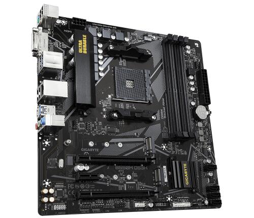 Motherboard | Gigabyte | B550M DS3H | mATX | 8-SATA | 4xDDR4