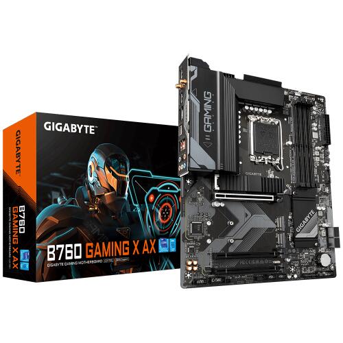 Placa Base | Gigabyte | B760 Gaming X AX | Intel LGA 1700 | 4xDDR5