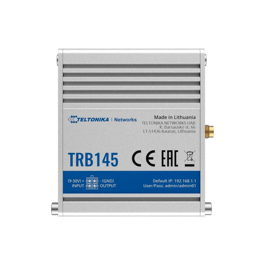 Gateway 4G Industrial | Teltonika | TK-TRB145 | 4G Cat 1 | RS485