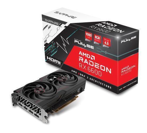 GrÃ¡fica Sapphire Radeon RX 6600 Pulse 8GB GDDR6