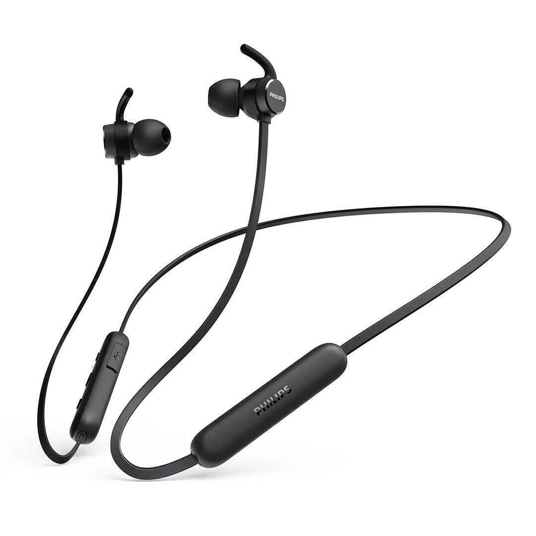 PHILIPS EARPHONES WIRELESS BLUETOOTH MICRO TAE1205BK/00 #