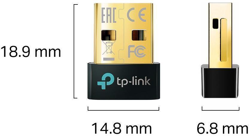 Adaptador Bluetooth | TP-Link | 5.0 Nano USB | Preto