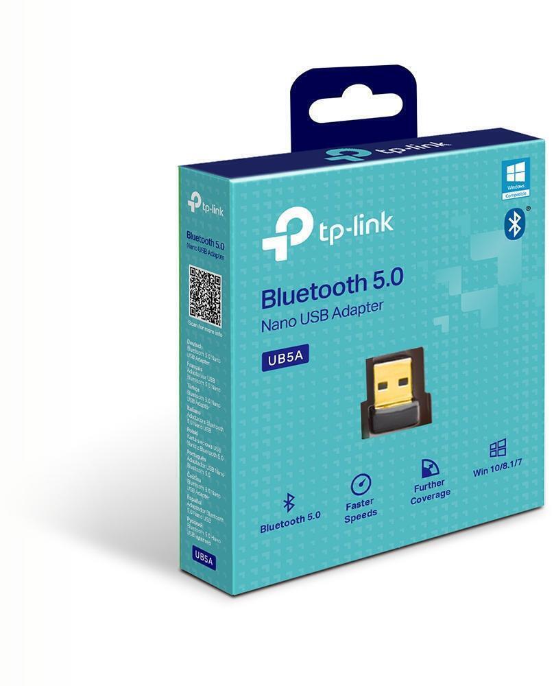 Adaptador Bluetooth | TP-Link | 5.0 Nano USB | Preto