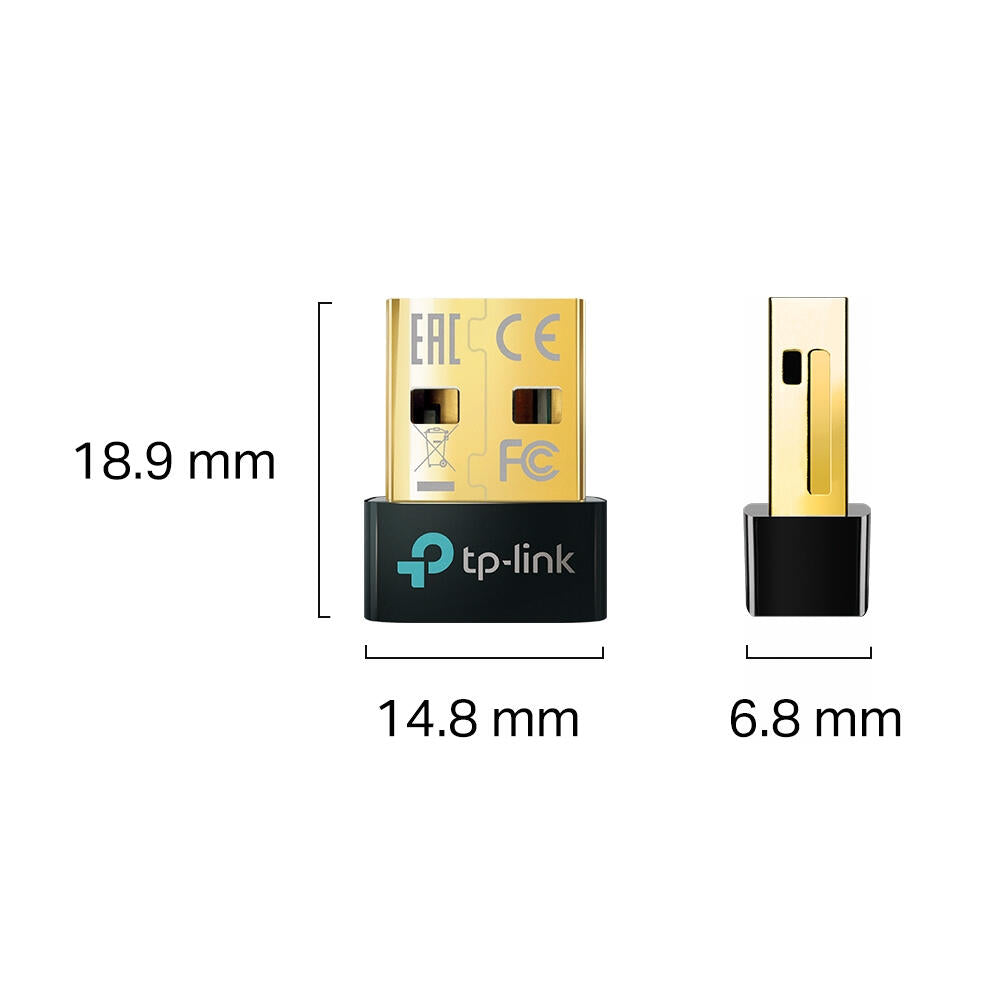 Adaptador Bluetooth | TP-Link | 5.0 Nano USB | Preto