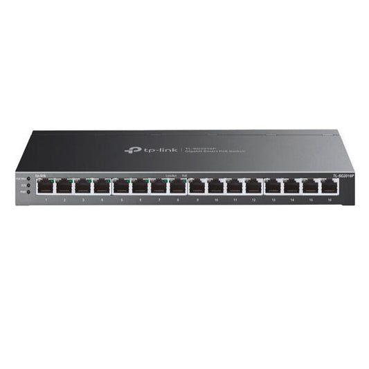 TP-LINK JETSTREAM 16-PORT GIGABIT SMART SWITCH WITH 8-PORT POE+