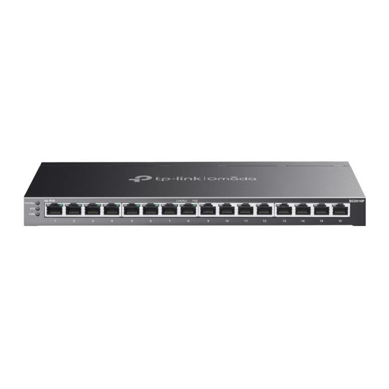 TP-LINK JETSTREAM 16-PORT GIGABIT SMART SWITCH WITH 8-PORT POE+