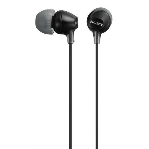 Auriculares In-Ear | Sony | MDREX15LPB | Cor Preta