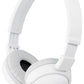 Headphones Dobráveis Sony MDRZX110W | Rotativos | Branco