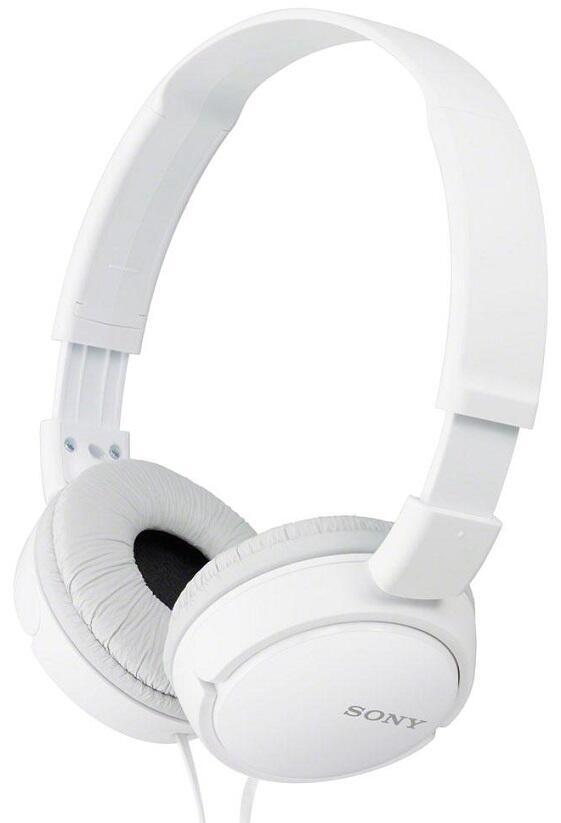 Headphones Dobráveis Sony MDRZX110W | Rotativos | Branco