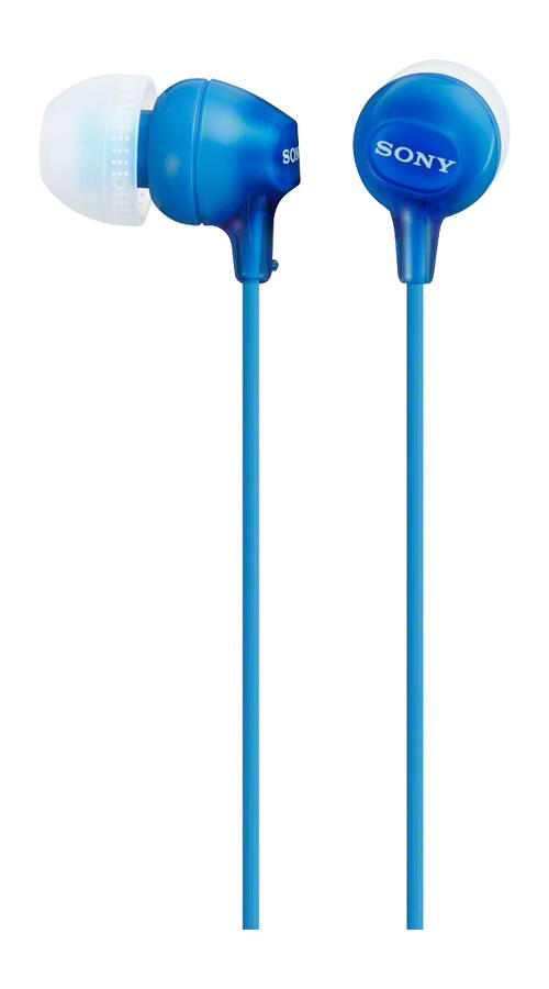 MDR-EX15APLI - Auriculares In-ear com micro, Diafragma em neodÃ­mio de 9mm, Resposta em FrequÃªncia 8-22 000 Hz - Cor Azul