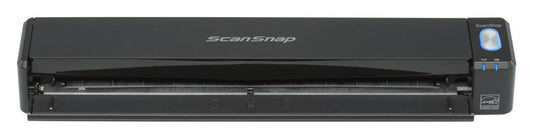 FUJITSU Escaner ScanSnap iX100, Escaner Movil LED USB 2.0 con Alimentacion USB/por red electrica, Simplex, A4, 12 ppm/12 ipm