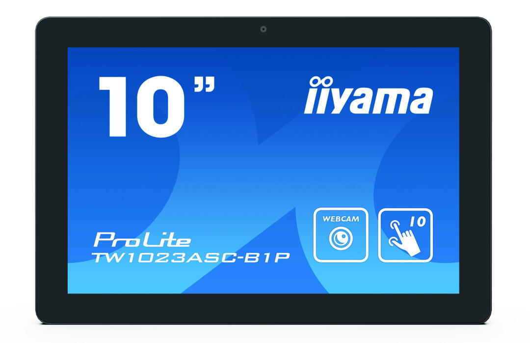 iiyama ProLite TW1023ASC-B1P - Android PC - PC de painel de toque Gaming - 1 RK3288 atÃ© - RAM 2 GB - SSD - eMMC 16 GB - Cortex-A17 - Gigabit Ethernet - Android 8.1 (Oreo) - monitor: LED 10.1" 1280 x