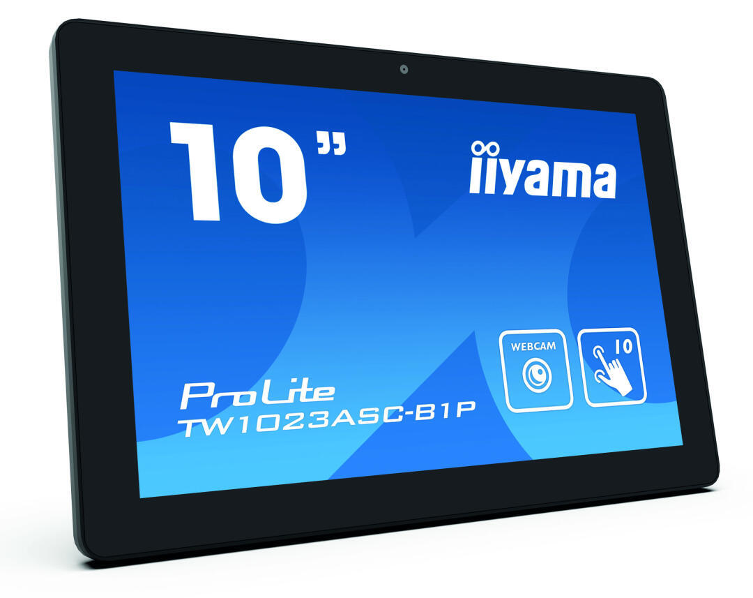 iiyama ProLite TW1023ASC-B1P - Android PC - PC de painel de toque Gaming - 1 RK3288 atÃ© - RAM 2 GB - SSD - eMMC 16 GB - Cortex-A17 - Gigabit Ethernet - Android 8.1 (Oreo) - monitor: LED 10.1" 1280 x